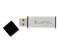 XLYNE Chiavetta USB 2.0 in alluminio ad alta velocità da 8 GB, unità flash in alluminio