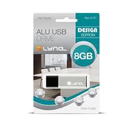 XLYNE Chiavetta USB 2.0 in alluminio ad alta velocità da 8 GB, unità flash in alluminio