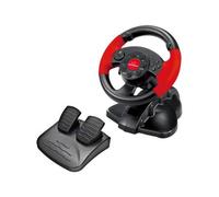 Volante Racing Esperanza EG103 Pedali Nero Rosso PC PlayStation 3 PlayStation 2
