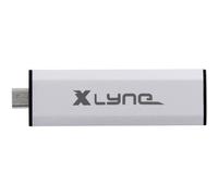 XLYNE PRO OTG 32 GB USB 3.0 Stick per PC (USB) e smartphone/tablet (microUSB) - Velocità di lettura: fino a 30 MB/s, velocità di scrittura: fino a 10 MB/s