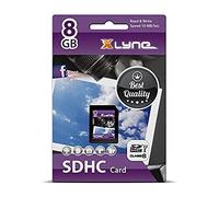XLYNE Scheda di memoria SDHC, 8 GB, classe 10, scheda SD, memoria flash, ideale per foto/video, audio/smartphone