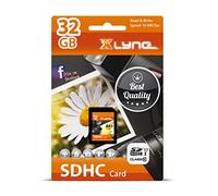 XLYNE - Scheda di memoria SDHC da 32 GB, classe 10, scheda SD, Flash Memory, ideale per foto, video, audio, smartphone