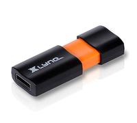 XLYNE WAVE UNIDAD FLASH USB 4 GB USB TIPO A 2.0 NEGRO, NARANJA