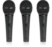 Behringer ULTRAVOICE XM1800S 3 microfoni cardioidi dinamici per voce e strumenti (set di 3)