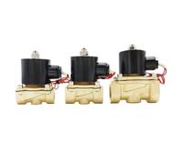 XMAFRJIO Elettrovalvola elettrica normalmente chiusa, CA 220 V, impermeabile, G3/8", G1/2", G3/4", G1, G1-1/4, G1-1/2, G2, CC 12 V, 24 V (Motor with Bracket,1.5 Inch)
