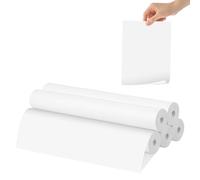 Xmart 5 rotoli Carta Termica A4 per Stampante Termica Portatile Rotolo di Carta Termica A4 ad Asciugatura Rapida per la Stampa di Documenti e Foto 210x297 mm Circa 125 fogli