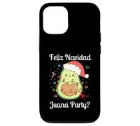 Xmas Feliz Navidad Juana Party Avocado Messicano Natale Custodia per iPhone 12/12 Pro