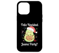 Xmas Feliz Navidad Juana Party Avocado Messicano Natale Custodia per iPhone 12 Pro Max