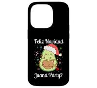 Xmas Feliz Navidad Juana Party Avocado Messicano Natale Custodia per iPhone 14 Pro
