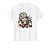 Xmas Hot Chocolate GNOME for Women And Christmas Mug Maglietta