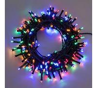 Xmas King Catena Batteria c/TMR Multi Illuminazione di Natale 8024199010017, Multicolore, Unica