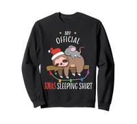 Xmas - Maglietta da Notte con Topolino Felpa