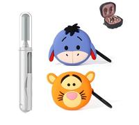 XMBYGY - Custodia in silicone per Galaxy Buds FE (2023) / Buds2 Pro (2022) / Buds 2 (2021) / Buds Pro (2021) / Buds Live (2020) Cover protettiva con 3 in 1 pennello per la pulizia