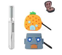 XMBYGY - Custodia in silicone per Galaxy Buds FE (2023) / Buds2 Pro (2022) / Buds 2 (2021) / Buds Pro (2021) / Buds Live (2020) Cover protettiva con 3 in 1 pennello per la pulizia