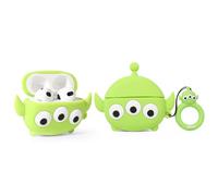 XMBYGY Custodia per auricolari Airpods di 3a generazione, motivo personaggio animazione 3D, in silicone, custodia protettiva antiurto con portachiavi, per AirPods 3