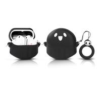 XMBYGY Custodia per Samsung Galaxy Buds 3 e per Galaxy Buds 3 Pro Auricolari con Moschettone, Silicone Ricaricabile Resistente agli Urti con Design a Pelliccia di Cartone per Uomo Donna Adolescente