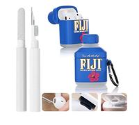 XMBYGY - Penna di pulizia con custodia per Airpods 1/2 e portachiavi, custodia protettiva in silicone per Airpods con kit di pulizia per custodia di ricarica wireless e auricolari