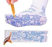 Xmccvt per riflessologia con punti di pressione, per riflessologia da donna,Rimedio per alleviare il mal di piedi per il massaggio ai piedi - Rimedio per alleviare mal di, set per massaggio