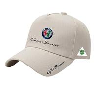 XMCMBS su Misura Berretto da Baseball per Alfa Romeo Classic Sports Casual cap,Cotone Regolabile Casuale Berretto da Baseball Cappellini,Cappellino Sport Accessori,A