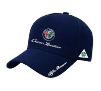 XMCMBS su Misura Berretto da Baseball per Alfa Romeo Classic Sports Casual cap,Cotone Regolabile Casuale Berretto da Baseball Cappellini,Cappellino Sport Accessori,F
