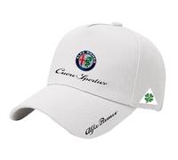 XMCMBS su Misura Berretto da Baseball per Alfa Romeo Classic Sports Casual cap,Cotone Regolabile Casuale Berretto da Baseball Cappellini,Cappellino Sport Accessori,D