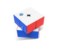 XMDCuber GAN 251M Air Speed Cube 2x2 Magnetic Stickerless, GAN 251 M Mini Cube 51 MM Puzzle 2x2