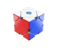 XMDCuber GAN Skewb M Magnetico - Cubo di velocità magnetico Stickerless con 8 magneti - Puzzle Skewb con posizionamento assiale - ideale per principianti ed esperti