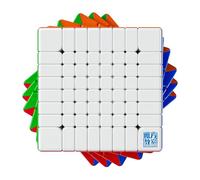 XMDCuber Moyu Meilong V3 Speed Cube 8 x 8 Stickerless, MeiLong 8 x 8 V3 Puzzle Cube 65,5 mm, Difficult Challenge, regalo di compleanno di Natale (versione 2025)
