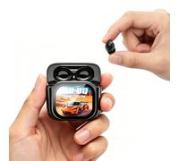 Xmenha Mini auricolari invisibili e piccoli, wireless, Bluetooth, con custodia touch screen, piccoli micro a basso profilo, per dormire e dormire, piccoli auricolari nascosti per lavoro e dormire