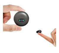 Xmenha Mini auricolari invisibili senza fili Bluetooth blu denti auricolari per iPhone Android piccole orecchie canale discreti nascosti piccoli piccoli micro confortevoli auricolari a basso profilo