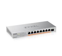 XMG-108 8 Ports 2,5G + 1 SFP+, 8 ports 100W total PoE++ Desktop MultiGig unmanaged Switch