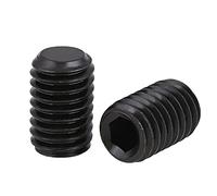 XMGKMN 5PC M12M14 x 1,0 x 1,25 x 1,5 mm passo fine vite set vite 12,9 grado senza testa macchina metro vite fibbia fine (colore: denti fini M14 x 1,0 x 20)