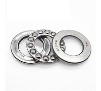XMGKMN Cuscinetto assiale aereo 51200 51201 51202 51203 51204 51205 51206 51207 (Dimensioni: set da 4 pezzi, colore: 51200 10x26x11)