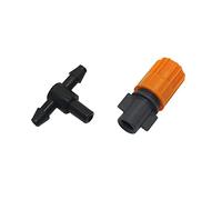 XMGKMN Ugelli spray durevoli per serra da giardino, nebulizzatore per acqua da giardino, spruzzatore per raffreddamento industriale, rimozione della polvere, ugello nebulizzatore 20 pezzi (colore: T