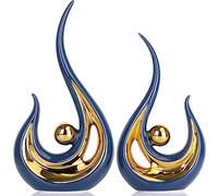 XMGZQ Centrotavola Ceramica,Scultura Moderna Design,Soprammobili in Ceramica,Statuette Decorative Casa,Centrotavola Moderno Design,Decorazioni Casa,Soprammobili Moderni,Statue Decorative Casa,Statua