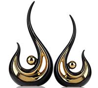 XMGZQ Centrotavola Ceramica,Scultura Moderna Design,Soprammobili in Ceramica,Statuette Decorative Casa,Centrotavola Moderno Design,Decorazioni Casa,Soprammobili Moderni,Statue Decorative Casa,Statua