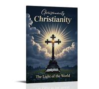 XMHMYHZJ Poster cristiano per la luce del mondo, storia cristiana, decorazione moderna da appendere, poster artistico da appendere, 50 x 75 cm