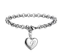 Xmiral Bracciale Cuore Bracciale Donna Regolabile Colore Braccialetti Zirconi Bracciali Multipli