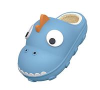 Xmiral Pantofole da uomo autunno e inverno interna ed esterna confortevole dinosauro cartone animato caldo antiscivolo Suola Ciabatte Adesiva