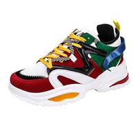 Xmiral Sneaker Uomo Studente di Allacciatura alla Moda Scarpe da Ginnastica Traspirante 44 EU Camuffare