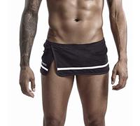 Xmiral Uomo Pantaloni Corta Boxer Calzoncini da Bagno Swim Trunk Boxer Mare Pantaloncini Sportivi Sportivi Shorts (XXL,Nero)