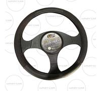 XMIX COPRIVOLANTE UNIVERSALE AUTO 37-39 CM NERO PER SKODA KAMIQ KAROQ