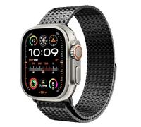 XMKT Cinturino con chiusura magnetica in acciaio inossidabile con passante a rete per Apple Watch BAND Ultra 2 Serie 49MM 10/9/8/7/6/SE/5/4/3/2 38/40/41MM 42/44/45/49mm S10 42MM 46MM Orologio Cinghia(