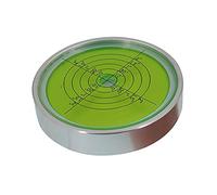 XMLEI Metallo bolla orizzontale universale di alta precisione piccolo livello strumento rotondo bolla livello di correzione righello (74X15mm) (j158186)