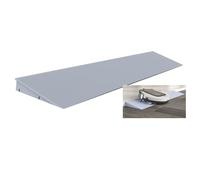 XMLYSMYS Rampa di Soglia in Plastica per Robot Che Si Arrampicano, Rampe Pedana per Disabili, Tappetino Tagliabile per Gradini D'ingresso per Interni(Grey,100x18x3cm/39x7x1.2in)
