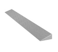 XMLYSMYS Rampa di Soglia Portatile da 1-10,5cm, Rampe per Disabili per Scalini Altezza in Plastica Leggera per Gradini di Casa, Robot Spazzante, Passeggino per Scooter(Grey,Height 9cm/3.5in)