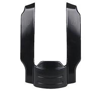 XMMT Estensione posteriore del parafango allungato riempitore a 5 pollici Compatibile con Harley Touring Road King Street Glide 1996-2008,Nero non verniciato