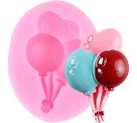 XMOLDNMS Stampo in silicone a forma di palloncino per cioccolatini e palloncini, stampi per fondente, decorazioni per torte, cupcake, caramelle, cioccolato, argilla polimerica, pasta di gomma