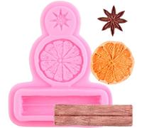 XMOLDNMS Stampo in silicone per cioccolato e cannella, al limone, per torte, per cupcake, pasta, caramelle, polimeri di argilla
