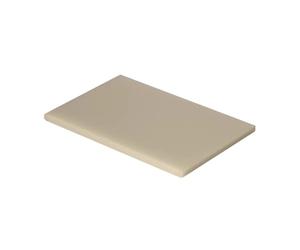 XMRISE Tabelle ABS Piastre di Fogli di Plastica Modello Materiale Tabelle pubblicitarie Sabbia Architettonico Nome Badge Etichetta da Ufficio Beige 1Pc,300x300x20mm